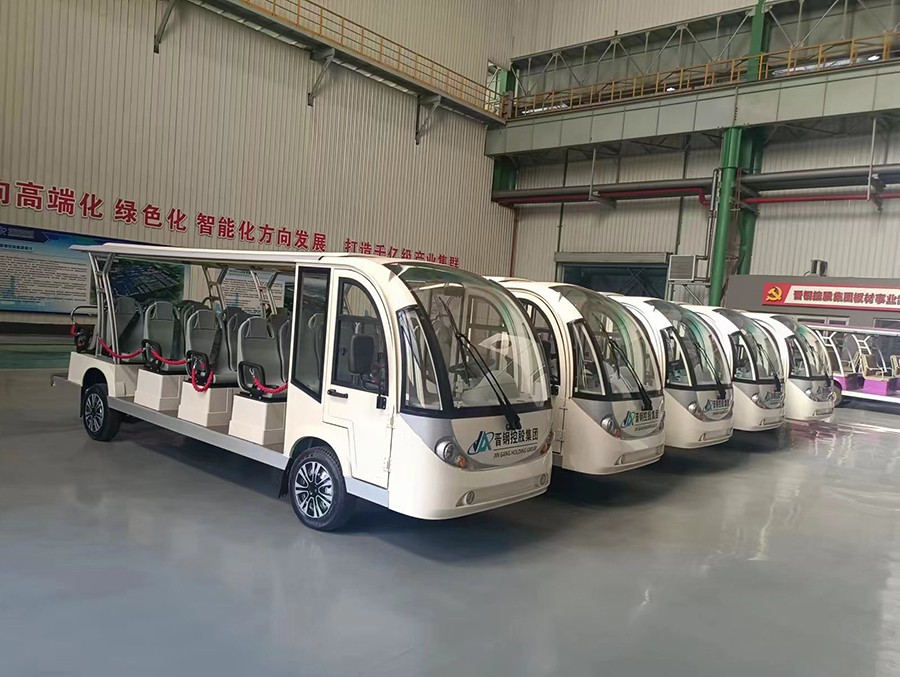 晉城晉鋼集團交車